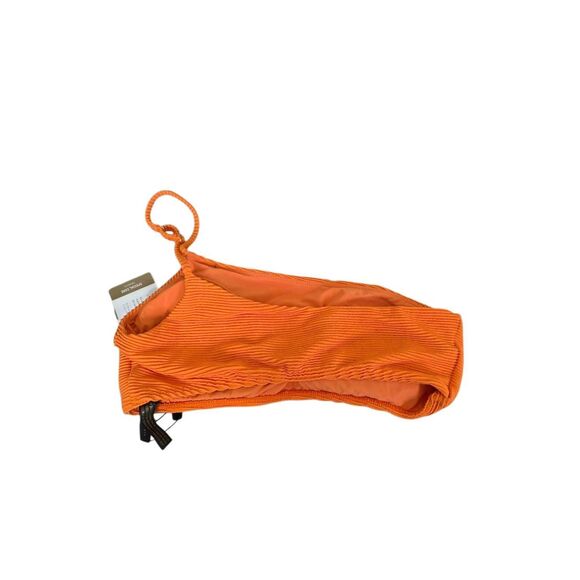 ViX Paula Hermanny Kayla Ana Orange Pleated Bikini Top Size XL NEW - Picture 3 of 4
